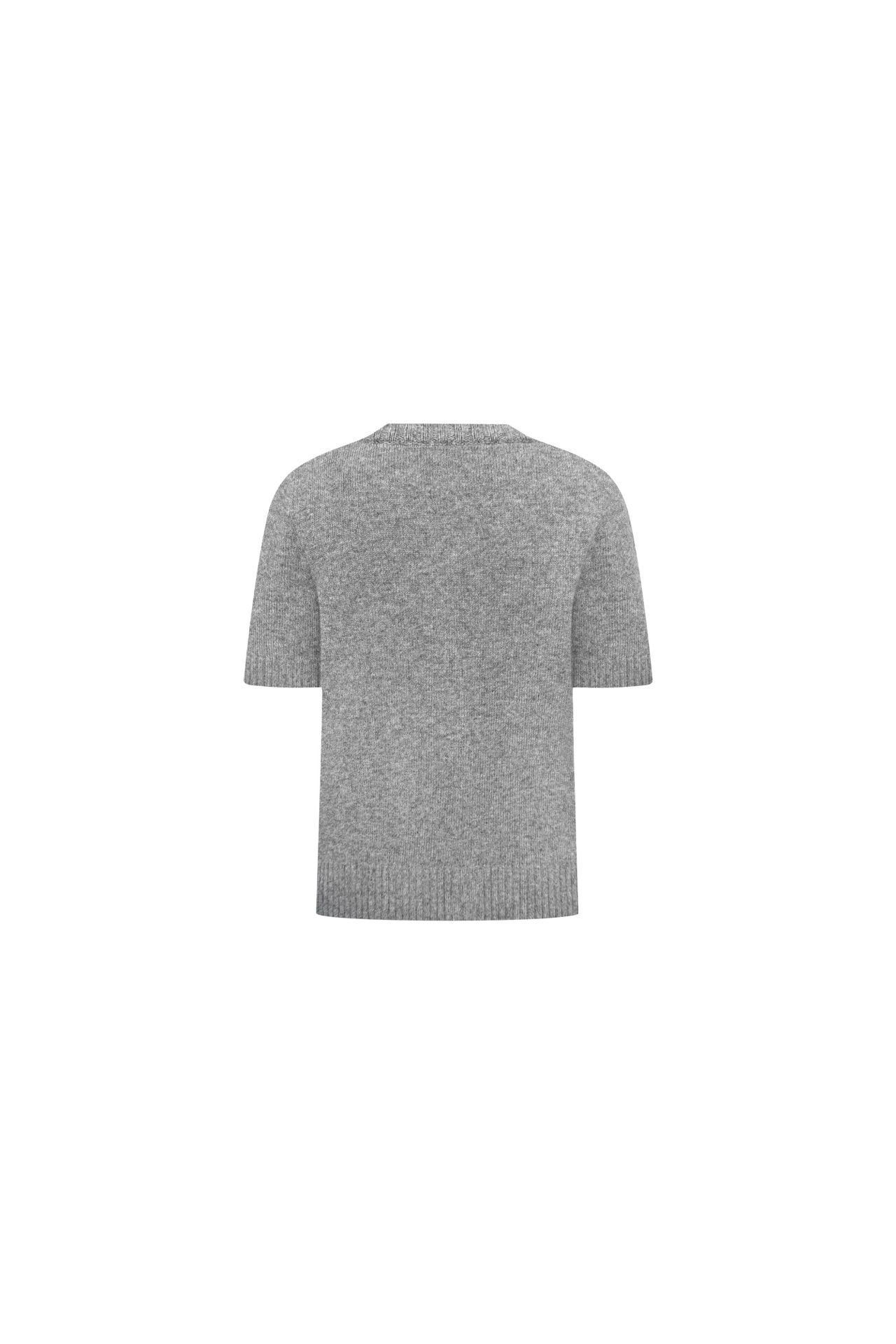 Футболка вовна сіра