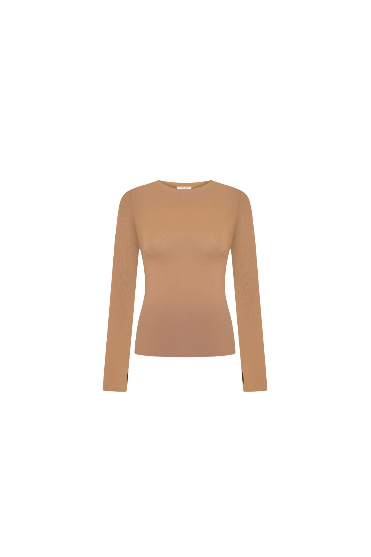 Лонгслів-рукавичка кемел