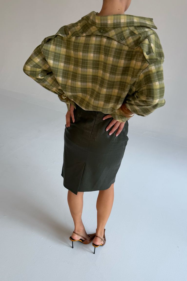 Сорочка OPEN SHIRT зелена