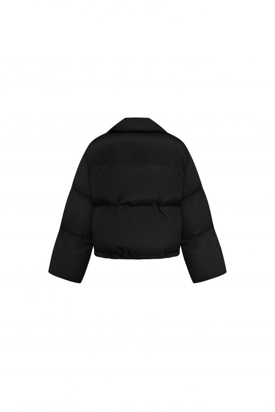 Куртка дута чорна