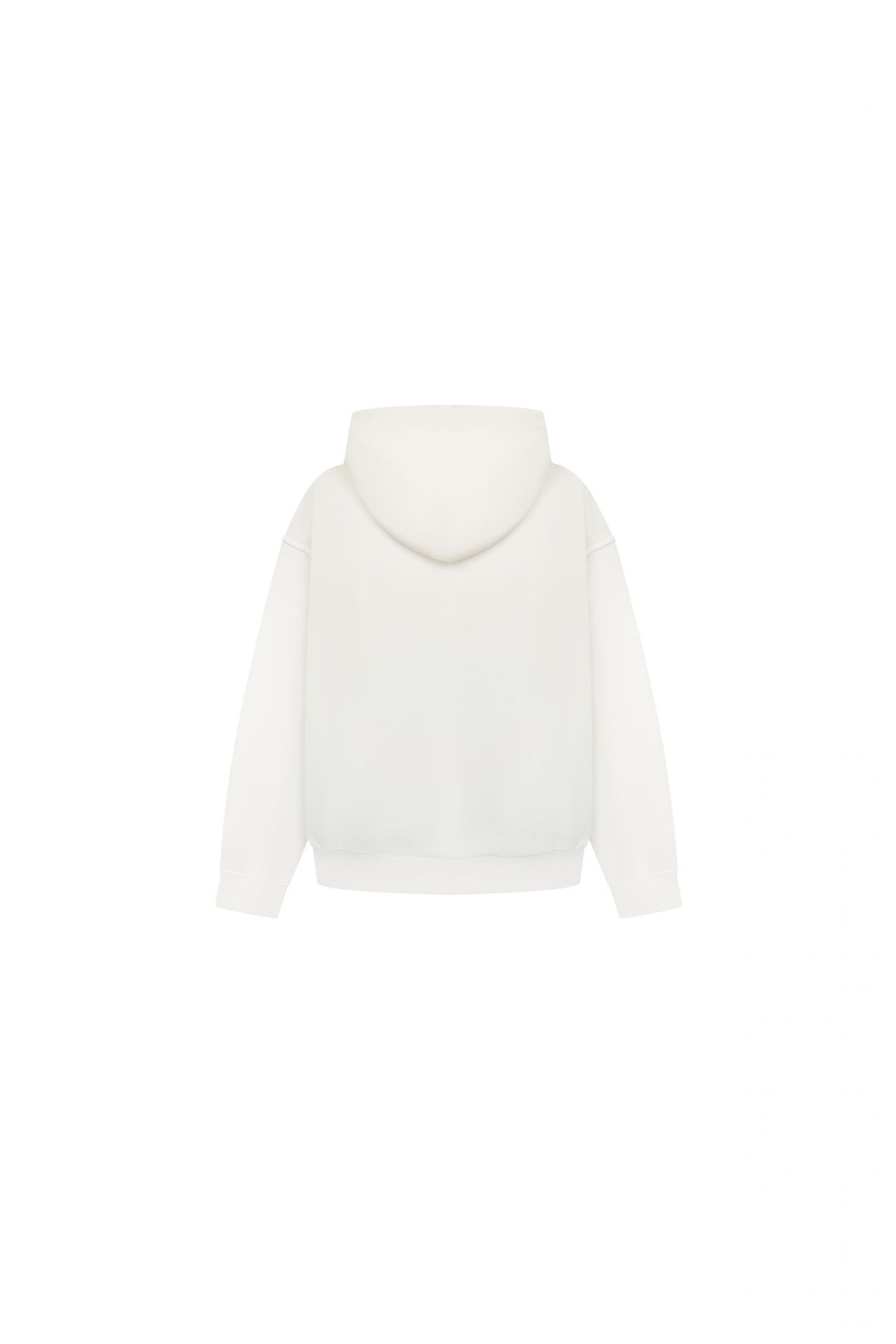 Худі zip тринитка 2026 молочний