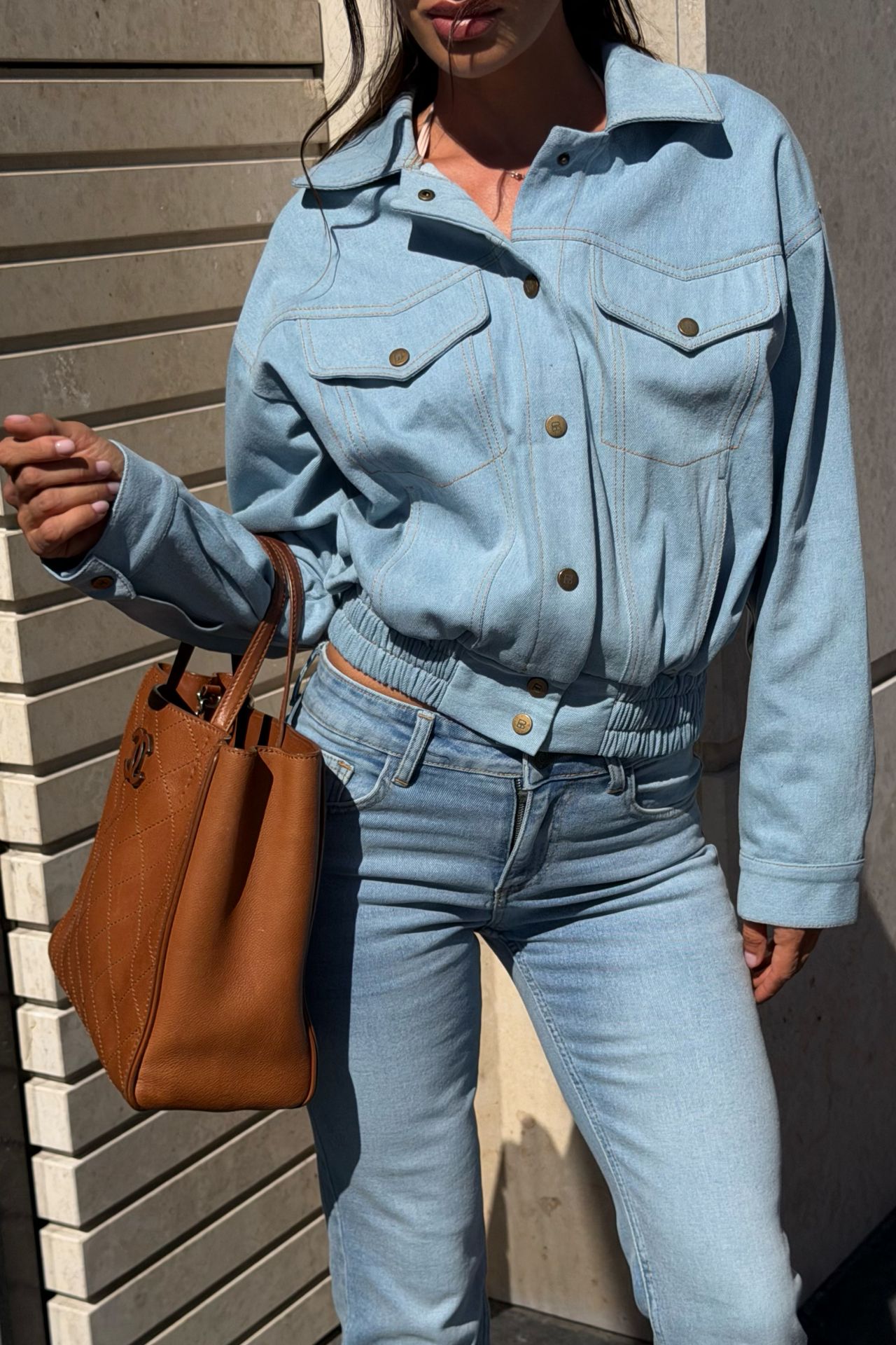Куртка Cloud denim блакитна