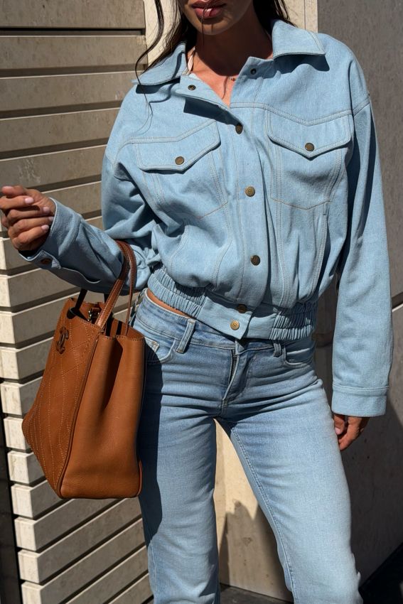 Куртка Cloud denim блакитна