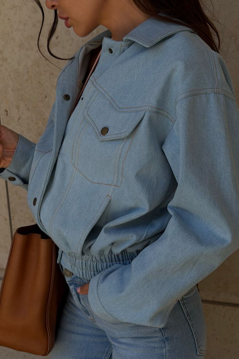 Куртка Cloud denim блакитна