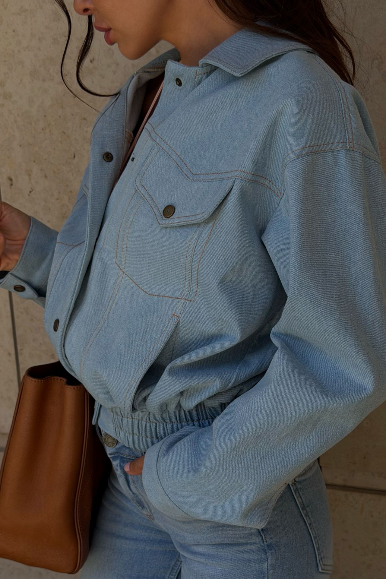 Куртка Cloud denim блакитна