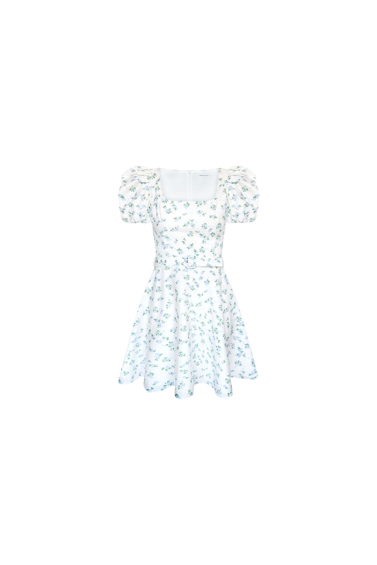 Сукня Alexa mini біла в блакитну квітку