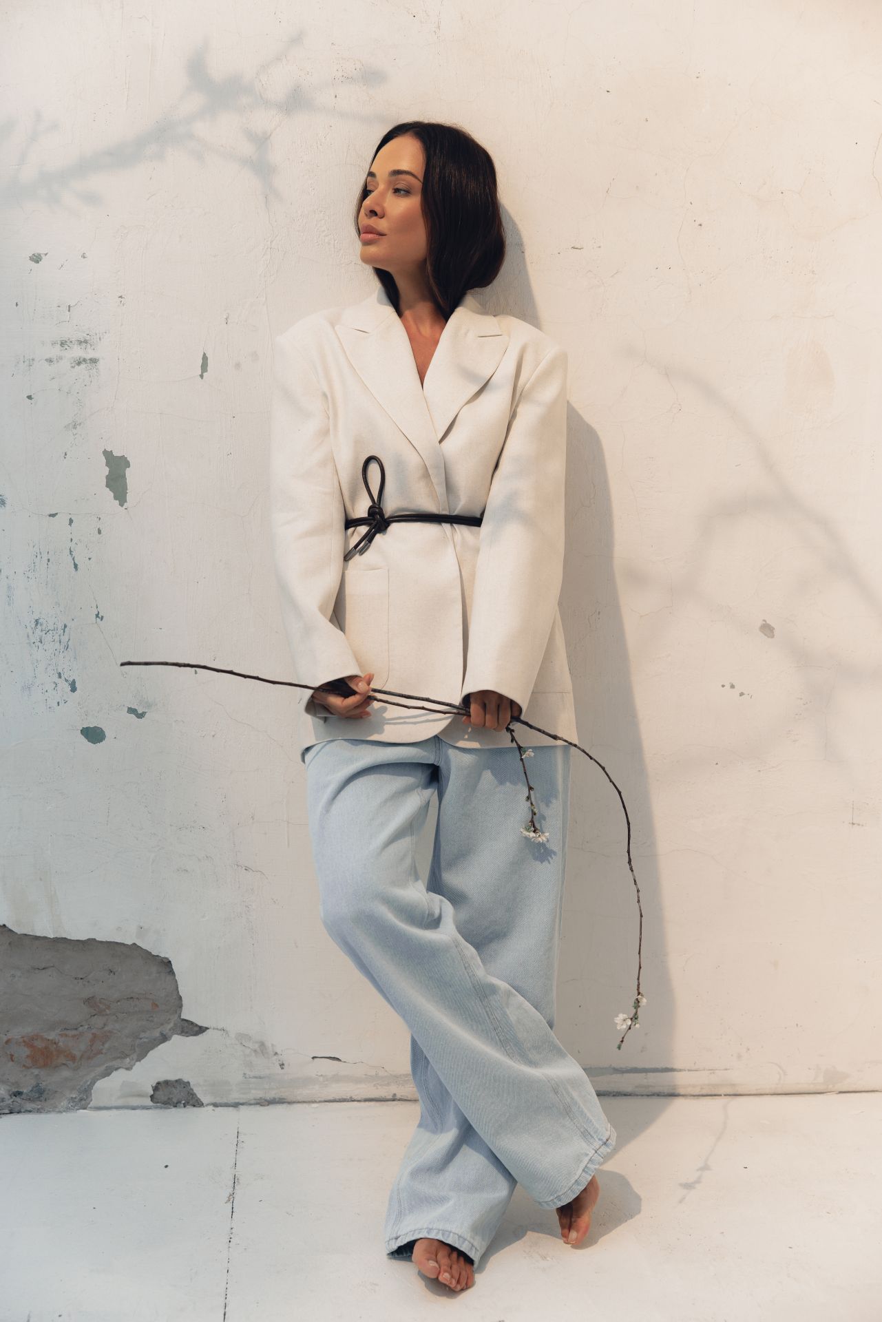 Жакет Linen молочний