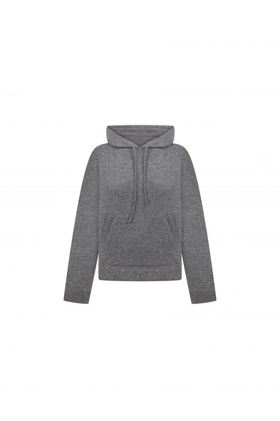 Худі вовна сіре