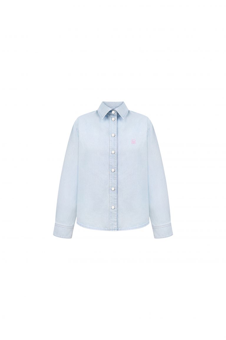 Сорочка Avril блакитна