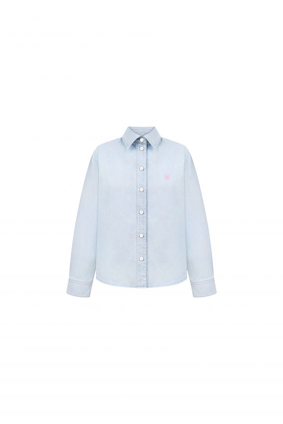 Сорочка Avril блакитна
