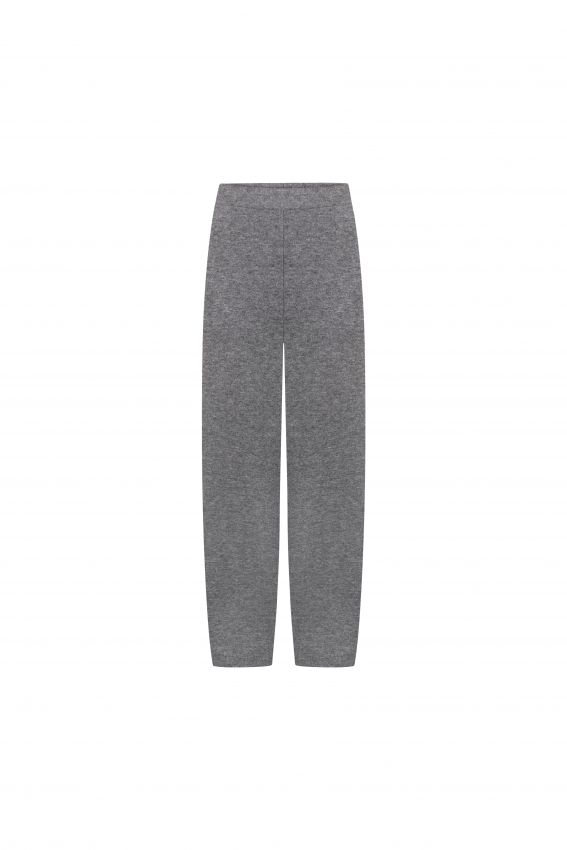Штани в'язані вовна сірі