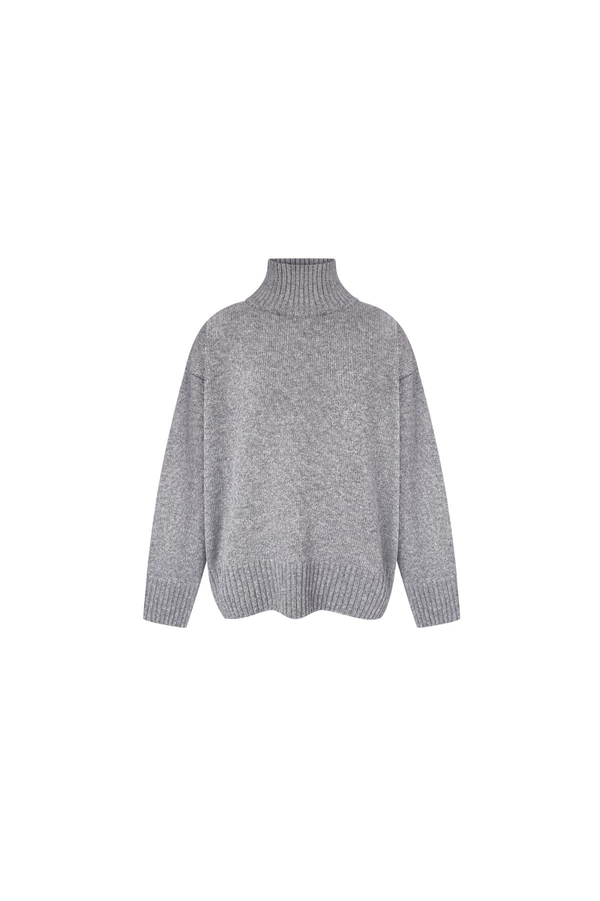 Светр вовна сірий