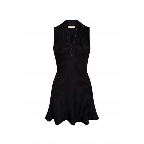 Knitted dress Selesta black
