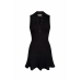 Knitted dress Selesta black