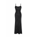 BASE knitwear dress black