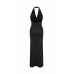 Amalfi knitwear dress black