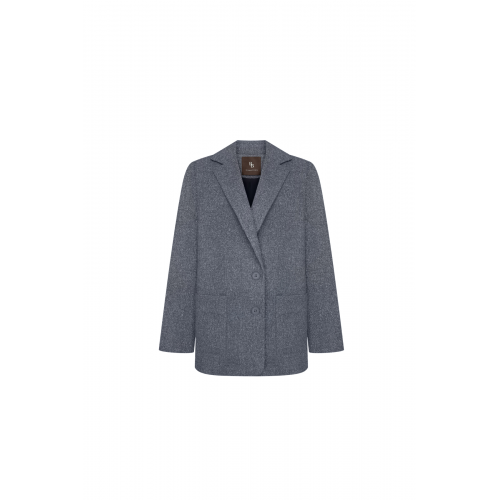 Jacket with pockets 2024 gray
