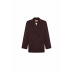 Jacket Oversize 2024 chocolate
