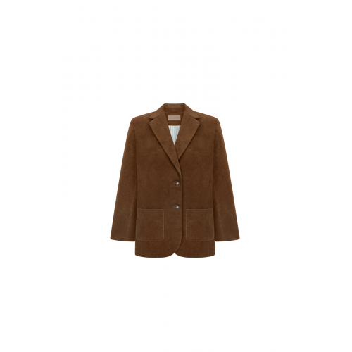 Jacket corduroy camel