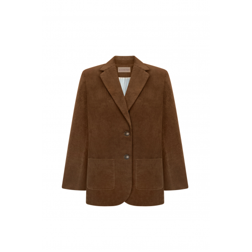 Jacket corduroy camel