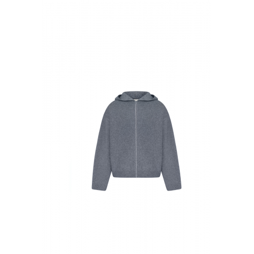 Кардиган в'язаний oversize сірий