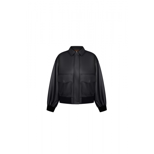 Faux leather bomber 2023