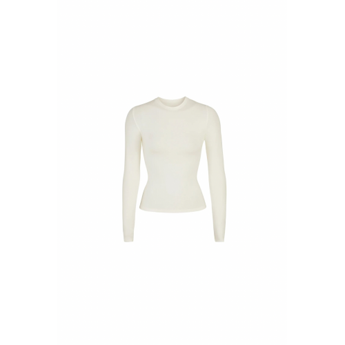Long sleeve glove white