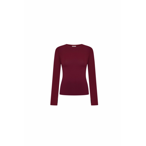 Bordeaux long sleeve glove