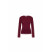 Bordeaux long sleeve glove
