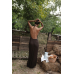 Vikki chocolate knitted dress