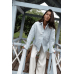 Shirt linen blue