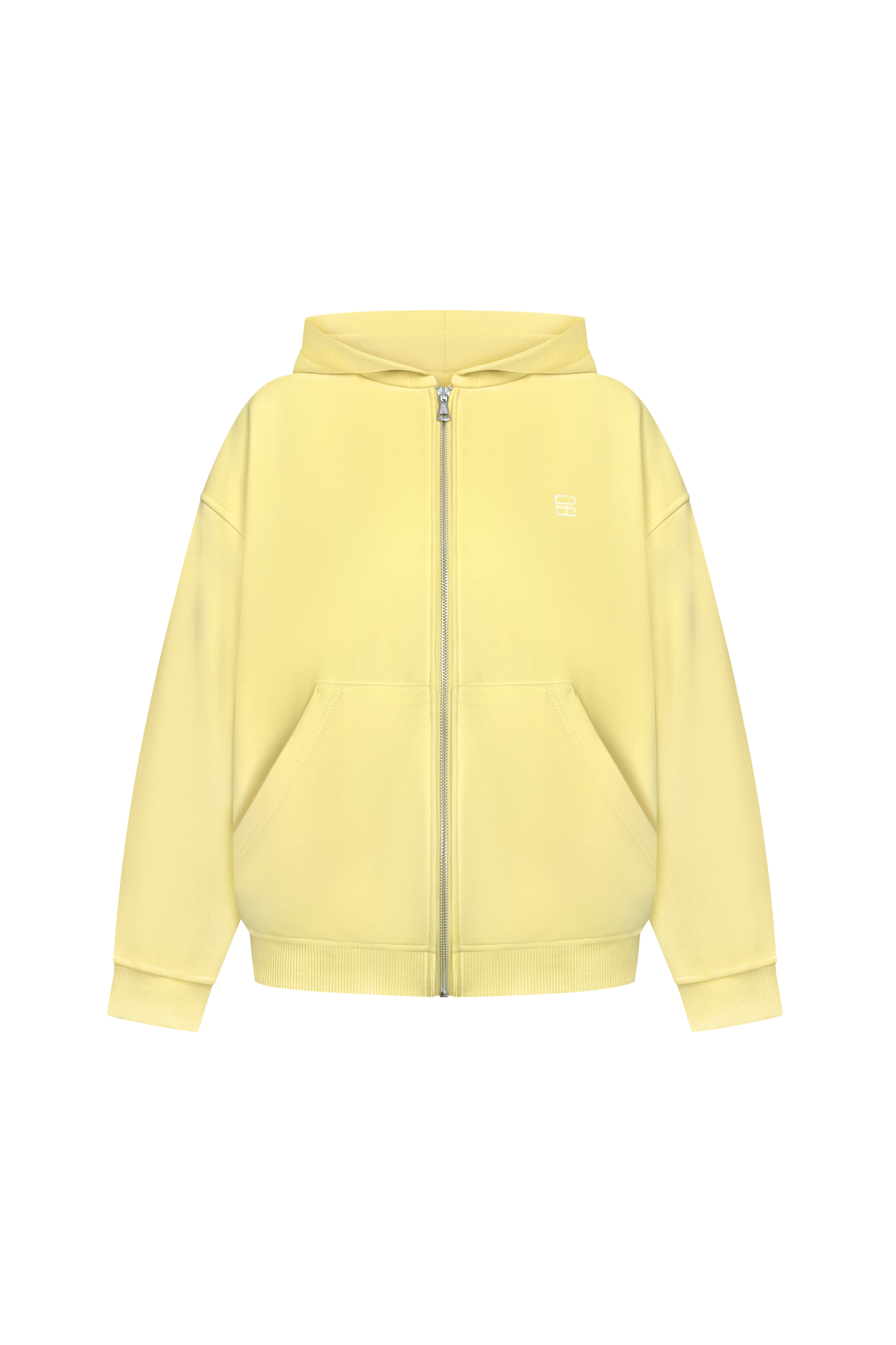Худі zip тринитка жовтий